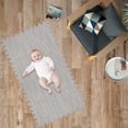 thumbnail image 4 of RUNROTOO 8Pack Baby Crawling Pad Foam Grey Anti-slip Floor Protection for Children, 4 of 8