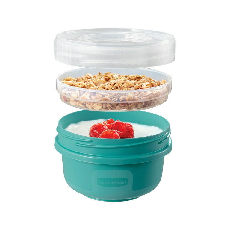 Twist Top Soup Storage Containers with Lids [16 Oz - 10 Pack