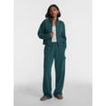 thumbnail image 2 of No Boundaries Polar Fleece Zip Up Jacket, Women’s and Women's Plus XXS-4X, 2 of 6