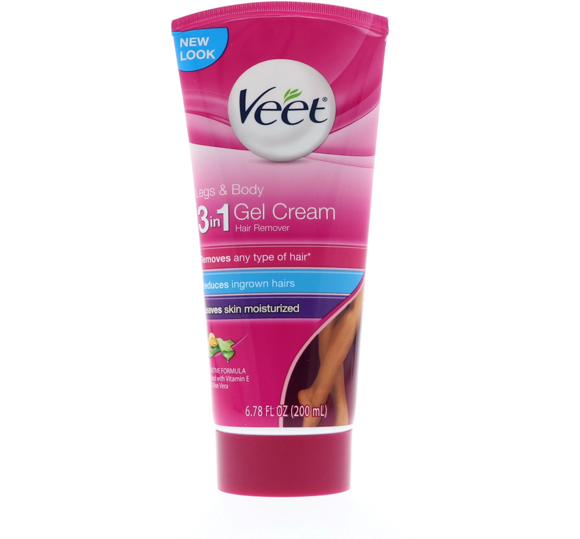Veet Legs Body 3 In 1 Gel Cream 6 78 Oz Walmart Com