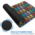 thumbnail image 6 of Long Mouse Pads for Desk,Red Bigfoot Pattern Desk Mats on Top Of Desks, Desk Mouse Pad Extra Large with 3mm Non-Slip Base and Stitched Edge for Gaming,Office,Work,Home 35.4"x15.7", 6 of 6