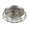 thumbnail image 2 of Scout 3-Light Ceiling Light in Satin Nickel, 2 of 6