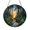 Acrylic 3.5 Inch, variant on Forest Fireflies Night Stained Glass Suncatcher Window Decor, Woodland Mountain Landscape Glass Art Hanging Panel for Nature Window Decoration Gift Idea