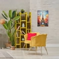thumbnail image 3 of Stupell Industries Shabby Chic Eiffel Tower with Colorful Trees Canvas Art, 20 x 30, by Creative Studio, 3 of 8