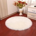 thumbnail image 2 of Christmas Tree Skirt Carpet Christmas Tree Skirt for Christmas Decorations Plush Tree Skirts Decoration for Merry Christmas Party, Christmas Tree Gift Mat Base Round Cushion, White, 2 of 5