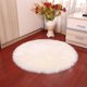 thumbnail image 5 of Árbol de Navidad Falda Alfombra Blanco Delantal de Pelo Largo,Nieve Algodón Redondo Cojín Base Decoración 100x100cm,Decoraciones Del Árbol de Navidad, 5 of 7