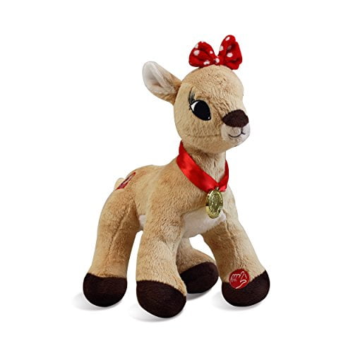 Rudolph The Red Nosed Reindeer Clarice 50th Anniversary Plush 12 Walmart Com Walmart Com