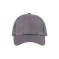 thumbnail image 2 of Adjustable Baseball Cap w/ Hook and Loop Tab - Dark Grey, 2 of 4