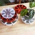 thumbnail image 3 of Raised Ridge Saucer for Planter 5 Inch 6 Inch 7 Inch Round Flower Pot Water Catcher Heavy Duty Drip Tray for Indoor Outdoor Use, 3 of 8