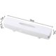 thumbnail image 2 of Food Wrap Or Aluminum Foil Dispenser In White, Plastic, 30 Cm, 2 of 5