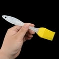 thumbnail image 4 of Barbecue Picnic Silicone Head Basting Grilling Cooking Condiment Pastry Brush Yellow, 4 of 4