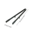 thumbnail image 4 of Silicone Toast Tongs, Heat Resistant Barbecue Grill Clip Tongs, Portable Heat Long Tongs with Bracket Barbecue Clip Antiskid Food Clip, Multifunctional Grilling Tongs, Useful Supplies Accessories, 4 of 6