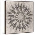thumbnail image 3 of Concentric Fish Floater Framed Painting Print on Canvas, 3 of 5
