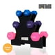 thumbnail image 5 of Kit Mancuernas Dobles de Vinil 2/3/5lb Con Soporte Rack Gym Marthing Pesas y Base Soporte Almacenamiento Diseño Estable Compactas Resistentes y Funcionales para Entrenamiento en Casa y Gimnasio, 5 of 8