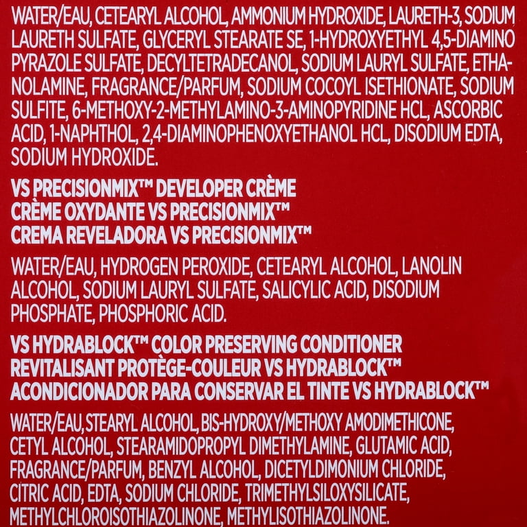 Vidal Sassoon Pro Series Hair Color Dye, 5VR London Lilac