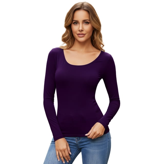 Blusas Mujer Manga Larga Interior Térmico Invierno Dama UNITALLA
