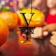 thumbnail image 4 of Decoraciones de Halloween, Adornos de Halloween, Regalos de Halloween, Etiqueta colgante decorativa de 26 letras de Halloween, Etiqueta colgante de araña con colgante, 4 of 4