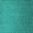 thumbnail image 1 of Ahgly Company Indoor Square Oriental Turquoise Blue Industrial Area Rugs, 8' Square, 1 of 4
