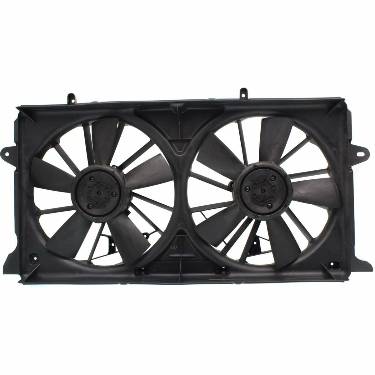 NEW DUAL RADIATOR /& CONDENSER FAN COMPATIBLE WITH CHEVROLET SILVERADO 1500 2014-18 23123634