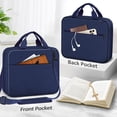 thumbnail image 4 of Funda para biblias FINPAC, grande, azul marino, 30 x 25 x 8 cm, impermeable, 4 of 8