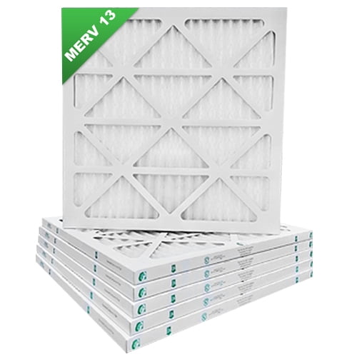 14x14x1 MERV 13 Pleated AC Furnace Air Filters. 6 Pack / 7.99 each