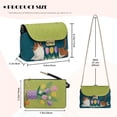 thumbnail image 7 of Pzuqiu Cat Women Leather Crossbody Bag Versatile Exquisite Soft with Chain Strap Small Leather Crossbody Bags for Women Lightness Casual for Daily Use and Travel, 7 of 7