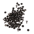 thumbnail image 3 of Remaches Artesanales De Cobre De Cabeza Doble Para Jeans, 6 X 7 Mm, Paquete De Aprox. 50 Piezas Negro perfecl  remaches artesanales de cuero, 3 of 6