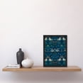 thumbnail image 2 of Artery8 William Morris Birds and Flowers Blue Pattern Framed Wall Art Print Home Décor A4, 2 of 4