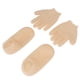 thumbnail image 1 of Calcetines De Guantes De Gel Hidratante, Exfoliación, Silicona Hidratante, Color De Piel, Guantes De Gel Suavizantes Reutilizables, Calcetín De Talón Para El Cuidado De Los Pies, 1 of 7