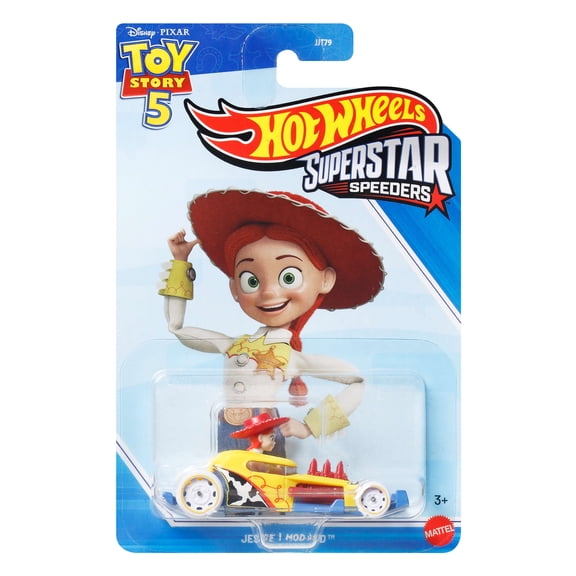 Hot Wheels Superstar Speeders, Pop Culture Character Driving Hot Wheels Originals (Styles May Vary