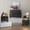 Black(1pc dresser+ 2pcs nightstand), variant on Holliwill 3-Piece Dresser Nightstand Set, Modern Bedroom Furniture Set, Wide 6 Drawer Dresser & 2 Drawer Nightstands with Outlets LED Lights, Fluted Wood Chest of Drawers for Bedroom, Gray