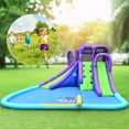 thumbnail image 4 of Gymax Inflatable Water Park Octopus Bounce House Dual Slide Climbing Wall W/ Blower, 4 of 10