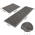 thumbnail image 4 of Ileading Anti Fatigue Kitchen Mat 2 Set, 20" x 30"+20"x 60", Thick 0.5 inch Non Slip Waterproof Kitchen Rugs and Mats, 4 of 10