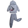 thumbnail image 3 of kit 3 Conjuntos Pants y Sudadera para NiÃ±o Avion Talla 6 aÃ±os Kiss Playeras y Polos para NiÃ±os, 3 of 4