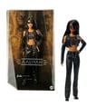 thumbnail image 1 of Barbie Signature Aaliyah Collectible Doll in Black Faux Leather Outfit, 1 of 7