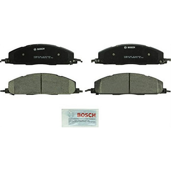 Bosch BC1400 QuietCast Premium Ceramic Disc Brake Pad Set For Dodge: 2009-2010 Ram 2500, 2009-2010 Ram 3500; Ram: 2011-2017 2500, 2011-2017 3500; Rear