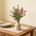 thumbnail image 4 of Eucalyptu And Camellia Artificial Plants Home Decor Artificial Flower Ornaments Fresh And Whimsical Photography Bouquets Dried Flowers, 4 of 6