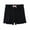 Black, variant on SHTXOZHI Gril Bow Shorts Elastic Waist Under Dress Shorts Summer Solid Color Casual Shorts