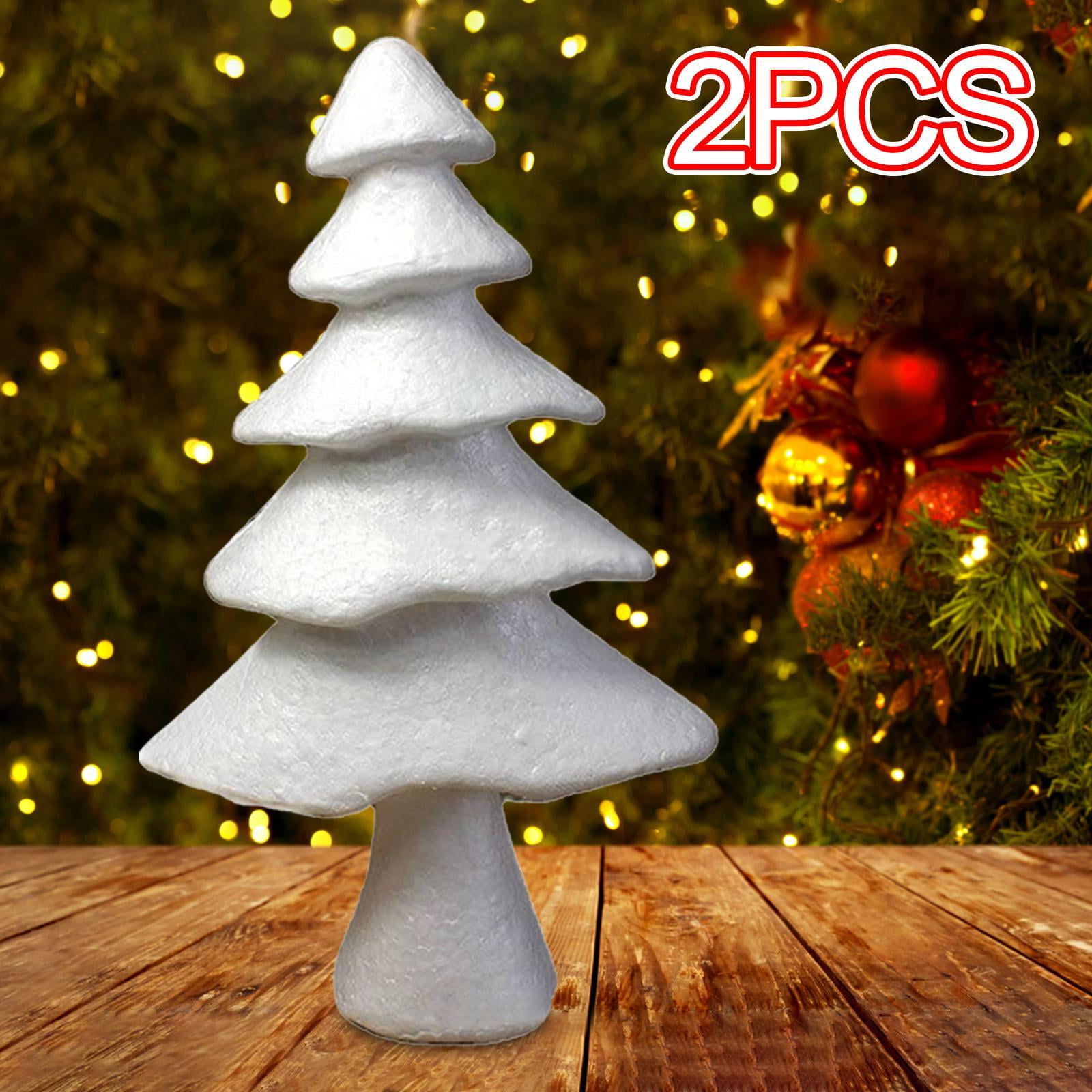 balikha Foam Christmas Trees DIY Home Crafts Home Decors Simple Design Foam Crafts Desktop Ornaments for Party Living Room Bedroom 40cmx24cmx10.3cm