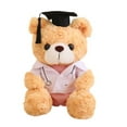 thumbnail image 2 of TOPRenddon Graduation Bear Doll with Doctoral Cap & Nurse Outfit – 9” Stuffed Animal Gift for Nurses, Doctors, Graduates (White Coat, Twisted Flower, Premium Plush), 2 of 6