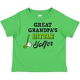 thumbnail image 3 of Inktastic Great Grandpas Little Golfer with Golf Club and Ball Boys or Girls Toddler T-Shirt, 3 of 5