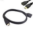 thumbnail image 1 of Simyoung HDMI Extension Cable 5FT, High Speed HDMI Extender Cable 4K@60HZ(Male to Female) Compatible for Xbox One,PS5,PS4,Roku TV Stick,Blu Ray Player 5FT, 1 of 4