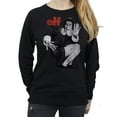 thumbnail image 3 of Elf Womens Mono Distressed Poster Sweatshirt, 3 of 5
