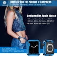 thumbnail image 2 of 45mm Cover Environmental Soft Flexible TPU Anti-Scratch Lightweight Protective 45mm Iwatch Case Compatible with Apple Watch Series 8/7 Series 6/SE/5/4 Series 3/2/1 - Royal Blue, 2 of 5