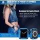 thumbnail image 5 of 42mm Cover Environmental Soft Flexible TPU Anti-Scratch Lightweight Protective 42mm Iwatch Case Compatible with Apple Watch Series 8/7 Series 6/SE/5/4 Series 3/2/1 - Royal Blue, 5 of 5