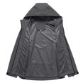 thumbnail image 5 of Lightweight Windbreaker Jacket Women 2025 Fall Long Sleeve Breathable Zip Up Hooded Coat with Pockets Outerwear, 5 of 8