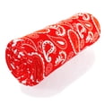 thumbnail image 2 of Red Paisley Bandana DBP Fabric - Double Brushed Polyester 4 Way Stretch -  1/2 yard, 2 of 2