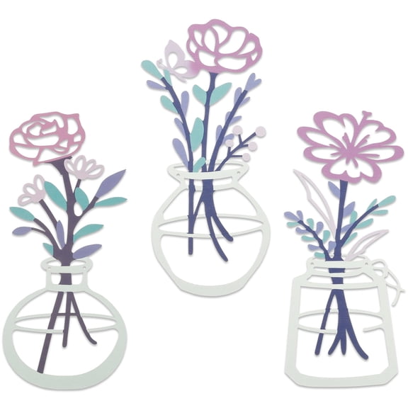 3 Pcs Metal Flowers Wall Decor - Wall Art Metal Wall Sculptures Hanging Mothers Day Gifts for Mom for Indoor Kitchen Bathroom Bedroom living room,14.2x6.3 inches