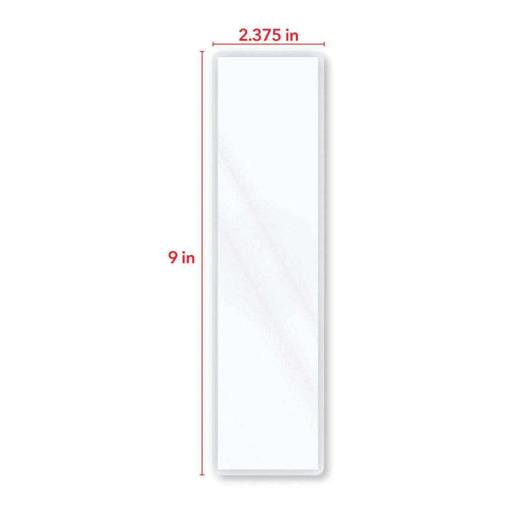 LP07BKML - TruLam Thermal Laminating Pouches 7 Mil 2-3/8 in x 9 in (Large Bookmark Size) - 200/Bx