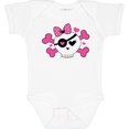 thumbnail image 3 of Inktastic Girl Pirate Skull Valentine Girls Baby Bodysuit, 3 of 5